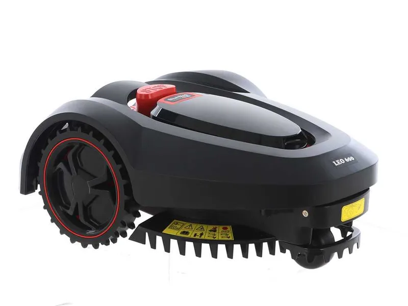 Blue Bird LEO 600 - Robot tondeuse avec fil périphérique - Batterie au lithium 28V 2 Ah