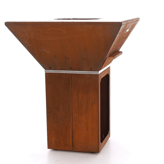 Colorado - Barbecue à bois en corten