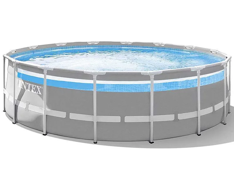 Intex Prisma Frame Clearview 26730NP - Ø488x122 cm - Piscine ronde