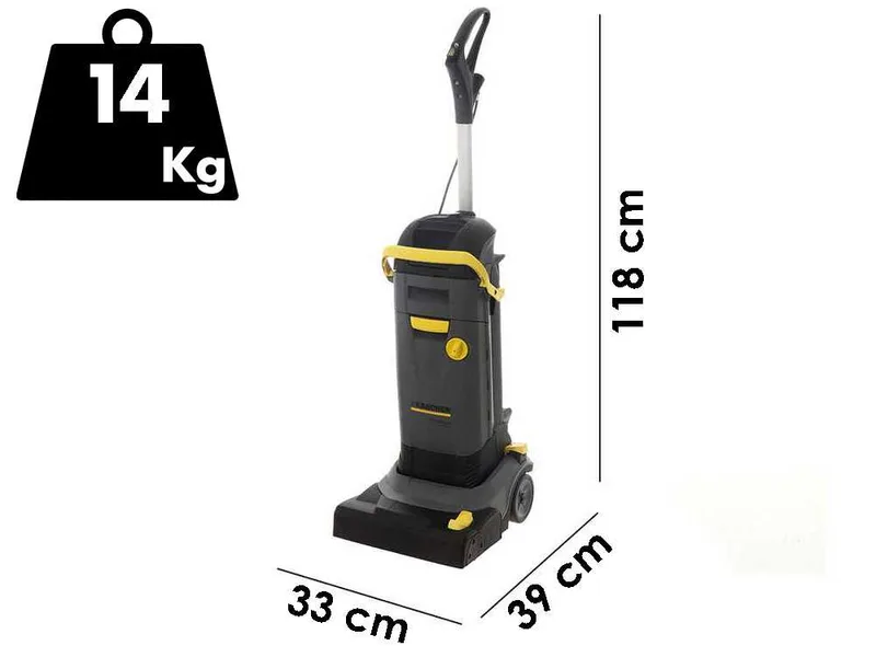 Karcher Pro BR 30/4 C Retail - Nettoyeur de sols 3 en 1 : lave, sèche et aspire