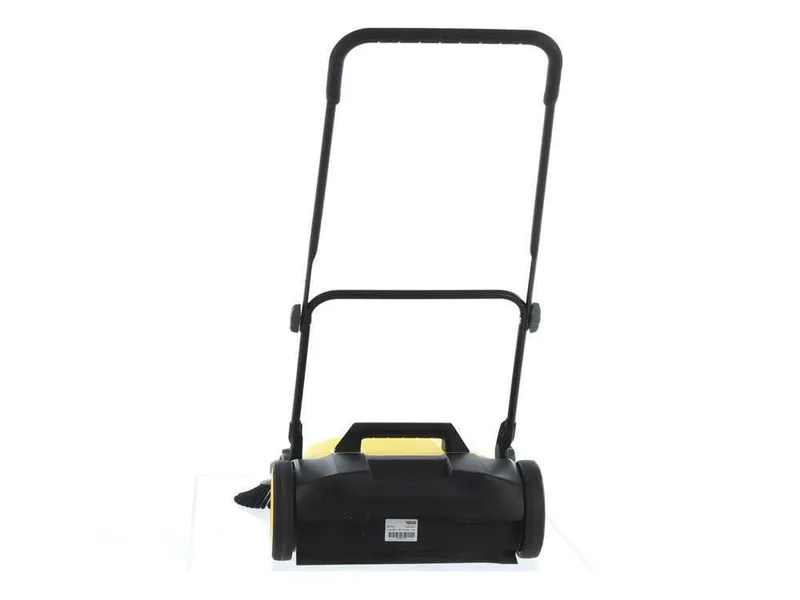 Kärcher S 4 Twin - Balayeuse manuelle avec bac de ramassage - compartiment de récolte de 20 litres
