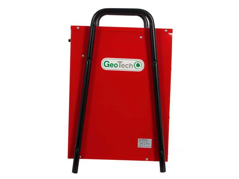 GeoTech EH 1500 T - Générateur d'air chaud électrique avec ventilateur - 15 kW - triphasé