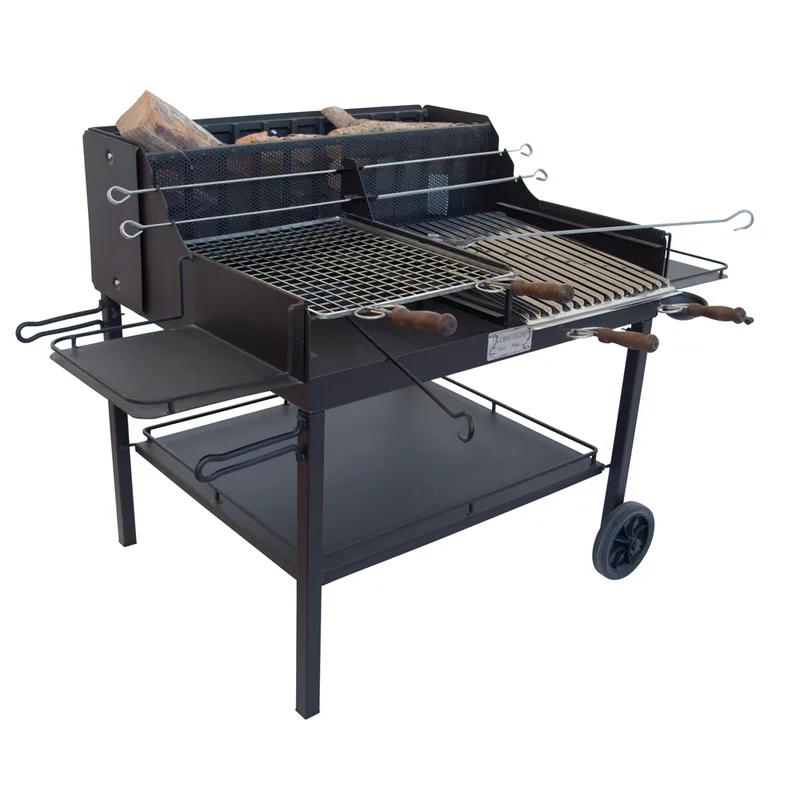 Cruccolini Little Tuscany - Barbecue en fer artisanal à bois et à charbon