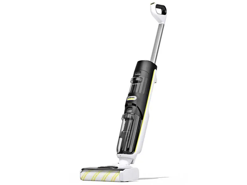 Karcher FCV 4 - Autolaveuse à batterie - 3 en 1 : lave, sèche et aspire