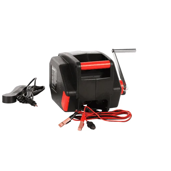 Ribimex PE12V - Treuil électrique à batterie 12V - Avec télécommande