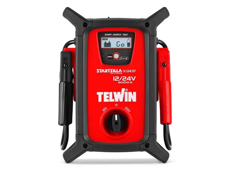 Telwin STARTZILLA 9024 XT - Démarreur, alimentation et testeur électronique - 12/24 V