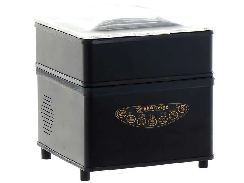 More than chef ULTRASAVING Noire - Machine sous-vide à cloche - Barre soudure de 30 cm