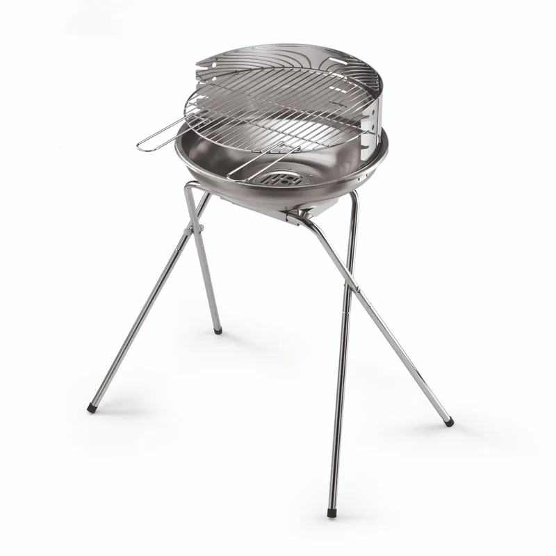 Ompagrill 485 Pro Inox - Barbecue à charbon