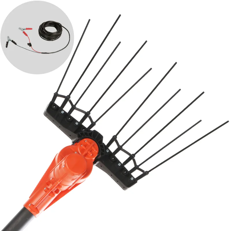 Bahco BCL51 12V - Peigne vibreur électrique à batterie - Perche fixe en aluminium + Rallonge - 230 + 100cm
