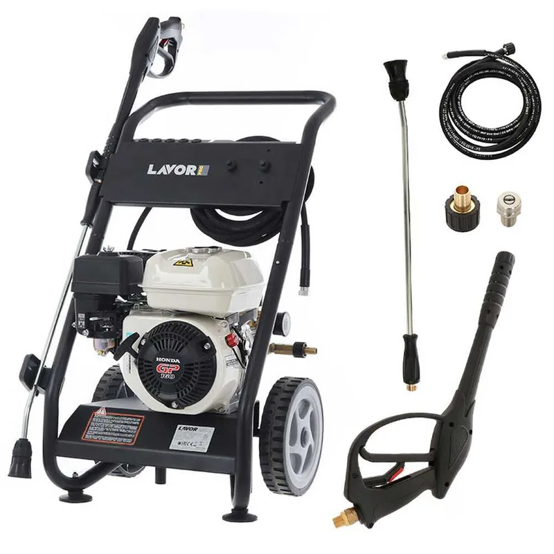 Nettoyeur haute pression thermique Lavor Thermic 5H avec moteur Honda GP160 à essence 5HP