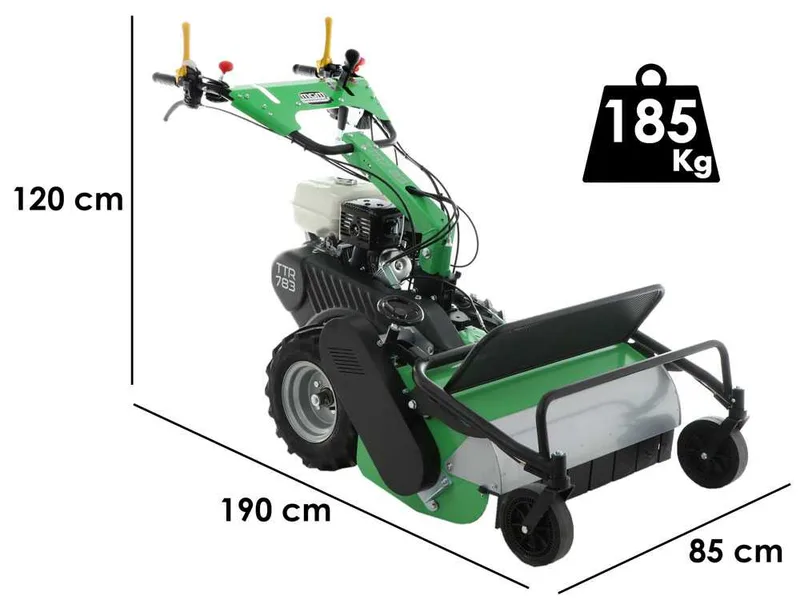 Lampacrescia MGM TTR783 - Tondeuse débroussailleuse à couteaux - Honda GX270