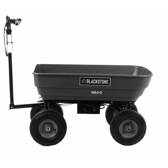 BlackStone WB4-D - Brouette électrique avec roues - 24V 12Ah
