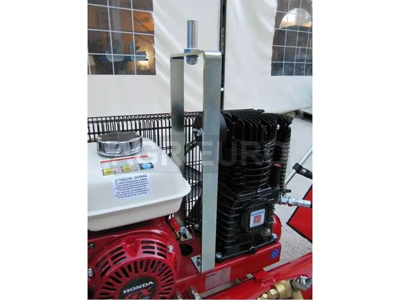 Kit Support de montage enrouleur pour motocompresseur Agrieuro, Wortex, Airmec