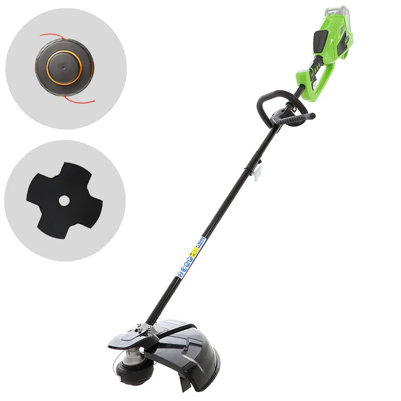 Greenworks GD40BC - Débroussailleuse électrique sur batterie - 40V - sans batterie et sans chargeur