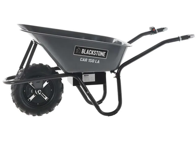 Brouette à batterie BlackStone CAR 150-M80 - Batterie de 24V/12Ah