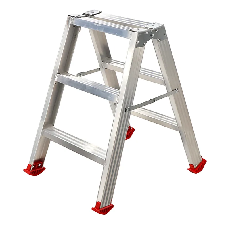 Escabeau double en aluminium 1031, 2x3 marches, 0,72 m
