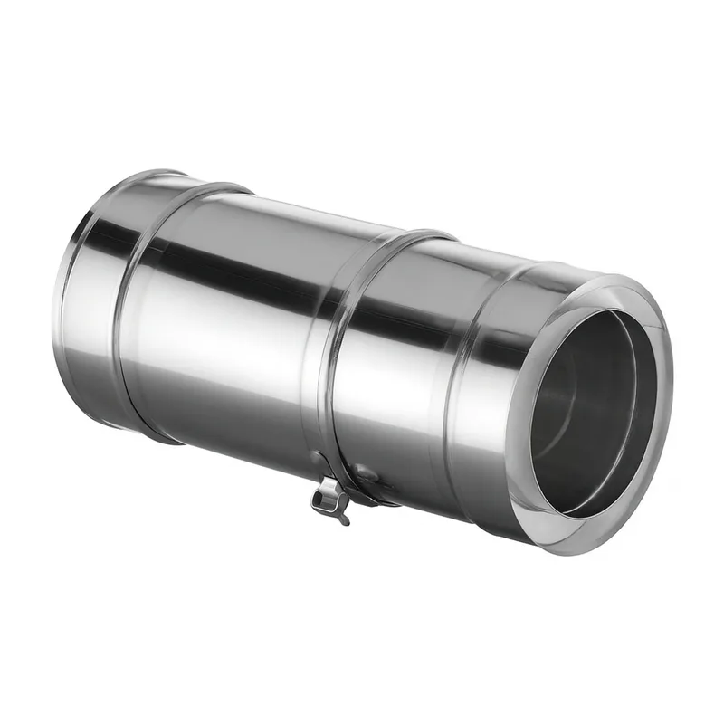Schiedel ICS élément de compensation de tuyau 195 mm-250 mm Ø150 double paroi brillant
