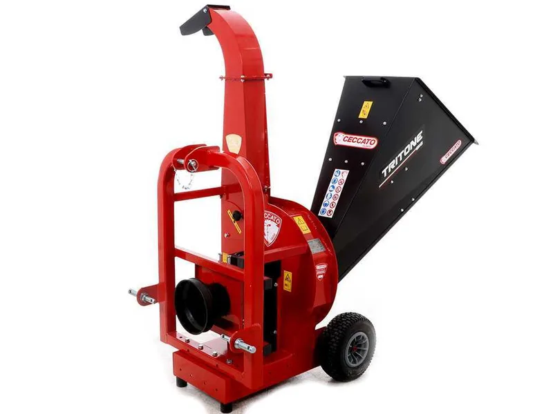 Ceccato Tritone BIG PTO - Broyeur de branches à tracteur - Avec raccord à 3 points