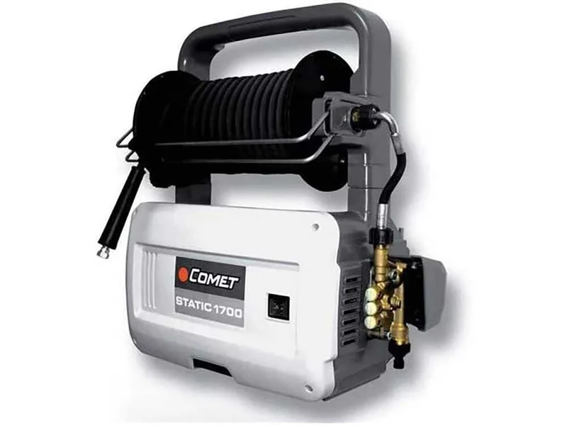 Comet Static 1700 Classic - Nettoyeur haute pression fixe à eau froide semi-professionnel - 510 lt/h - 150 bars