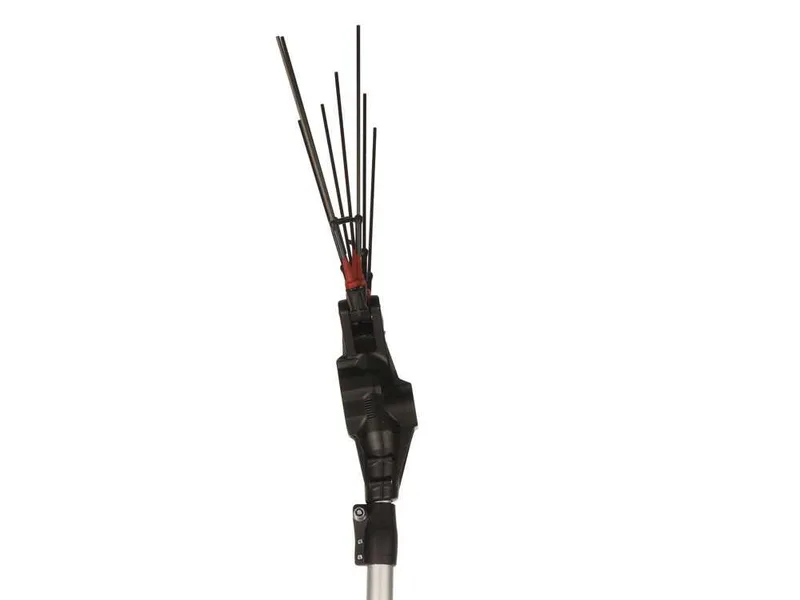 Castellari Vertigo XL 18 12V - Peigne vibreur à batterie au lithium 18 V 5.2 Ah - Perche télescopique 280 à 410 cm