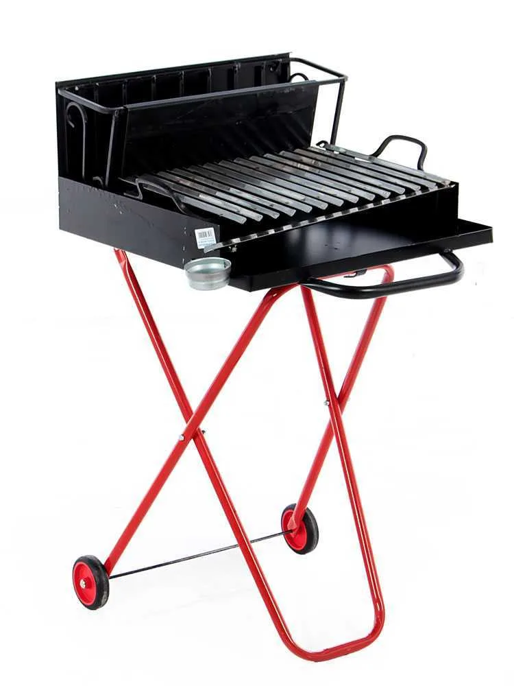 Pegoraro Angelo 142 Small - Barbecue portable à bois et charbon - Pliant