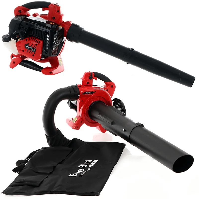 BlueBird BLV 281 - Souffleur aspirateur thermique avec moteur 2 temps - avec sac