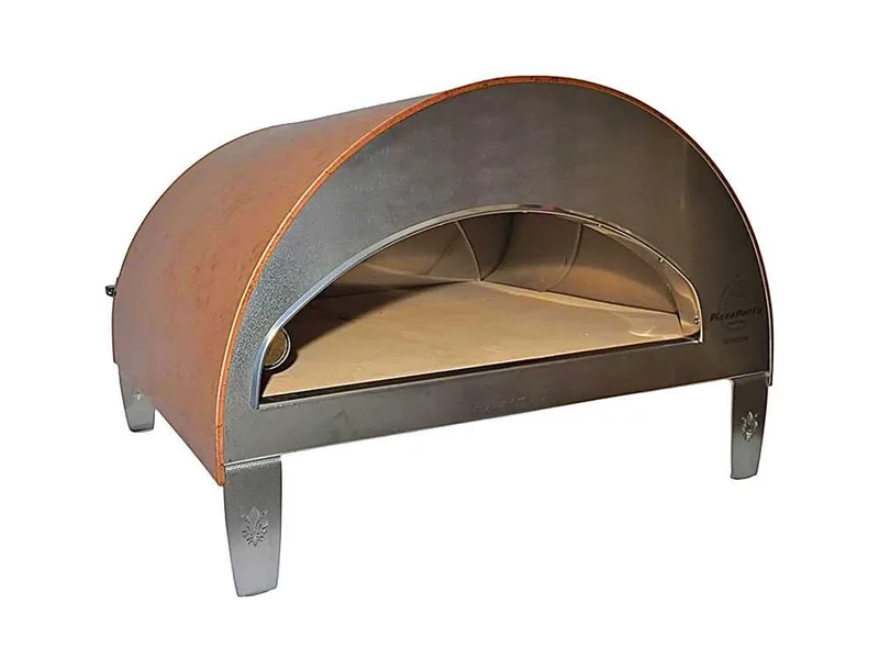 Pizza Party Ispirazione - Four à pizza à gaz d'extérieur - Chambre de cuisson 60 x 70 cm - Sole en biscotto réfractaire