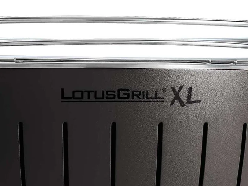 LotusGrill LG G435 U - Barbecue portable d'extérieur XL - Coque anthracite
