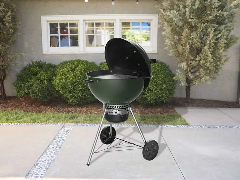 Weber Master-Touch GBS C-5755 Racing Green 57 cm - Barbecue à charbon