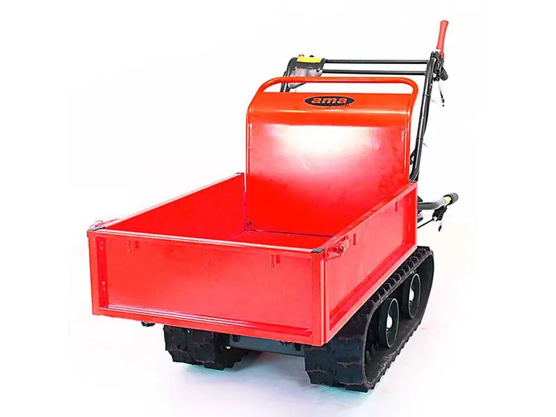 Brouette motorisée à chenilles AMA TAG300T avec benne extensible capacité 300 kg