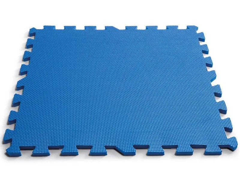 Dalle antidérapante bleue 50x50 cm 8pcs Intex 29081
