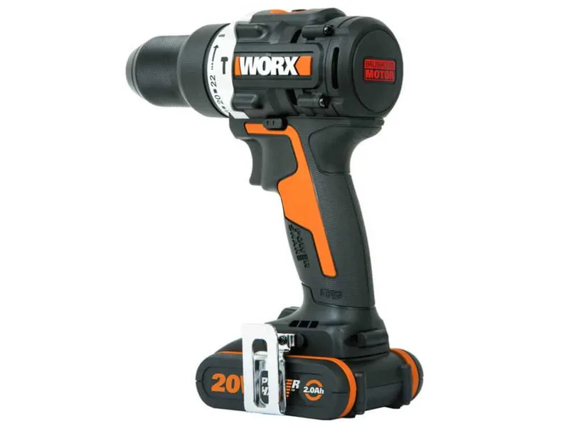 Worx Nitro WX352 - Perceuse-visseuse à percussion à batterie - 20V/2Ah