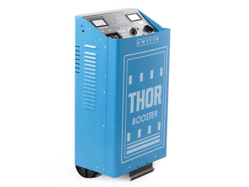 Awelco THOR 650 Booster - Chargeur de batterie/démarreur - sur chariot - monophasé - batteries 24-12V