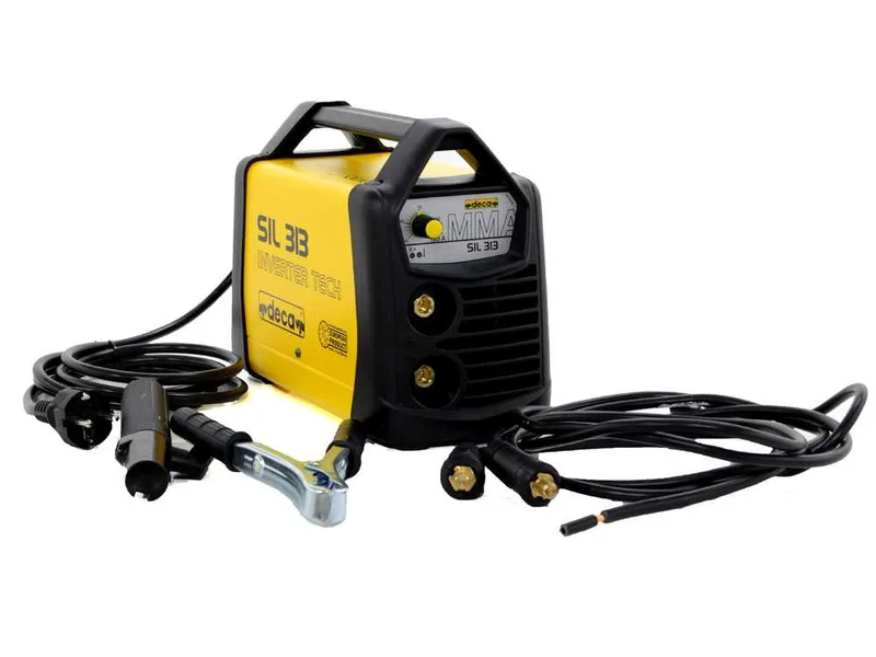 Deca SIL 313 - Poste à souder inverter (MMA) + Masque, courant continu (DC)