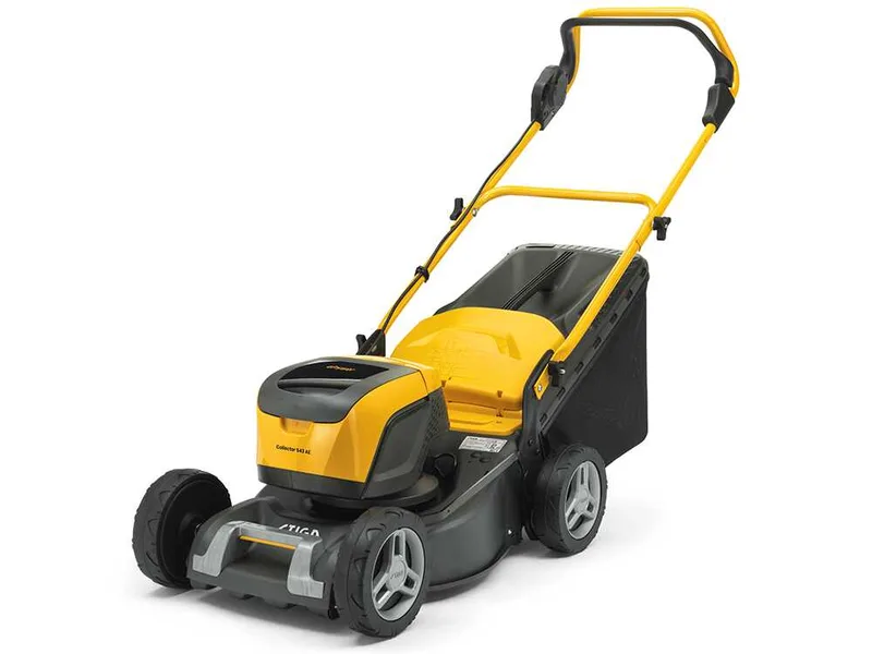 Stiga Collector 543 AE Kit - Tondeuse à gazon à batterie - 48V/4Ah - Coupe 41 cm