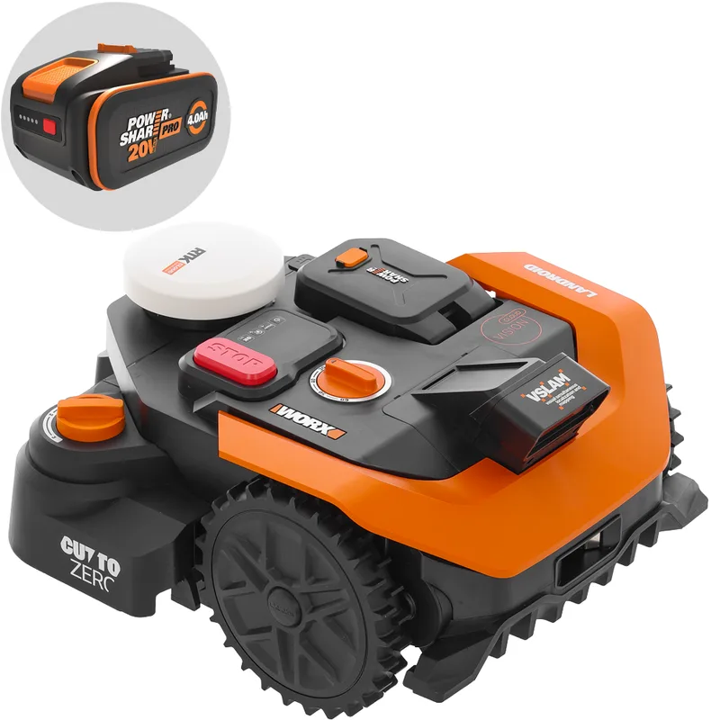 Worx Landroid Vision Cloud WR308E - Robot tondeuse - Sans installation