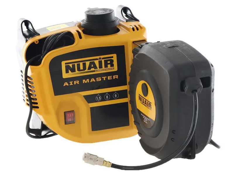 Nuair Air Master - Compresseur monophasé mural, oil-less - Motore 1.5 CV