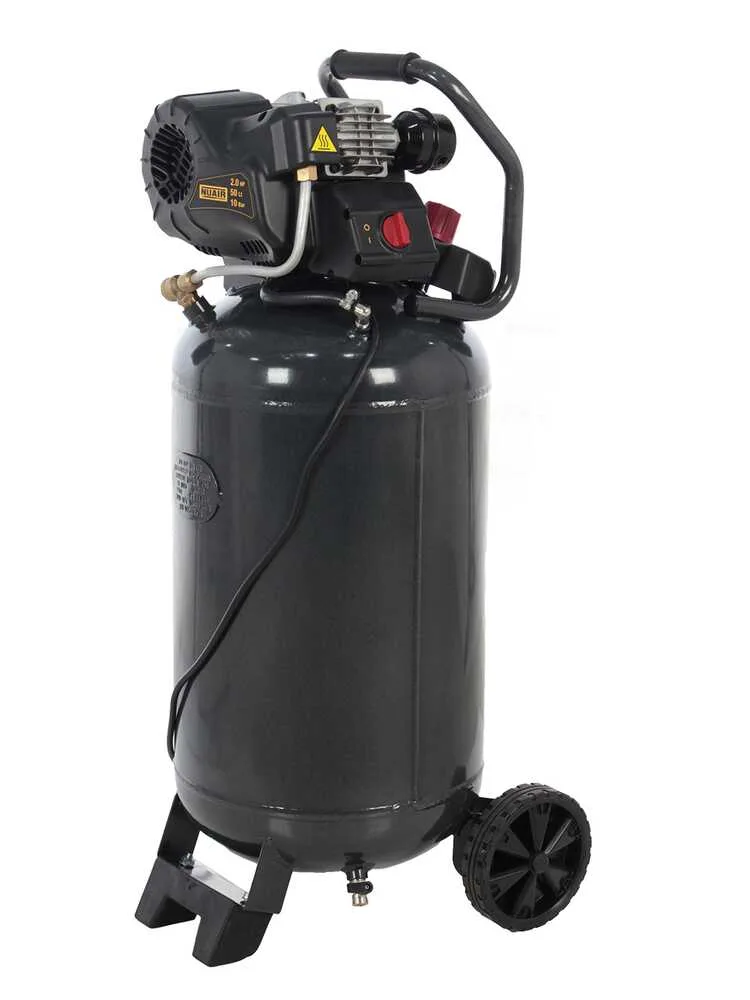 Nuair FU 227/10/50V - Compresseur d'air électrique portatif monophasé - Moteur 2 CV - 50 L