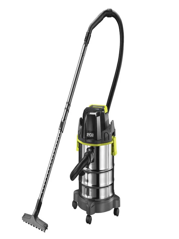 Ryobi R18WDV-0 - Aspirateur multifonction à batterie pour solides et liquides - 18 V - Bidon 18 L