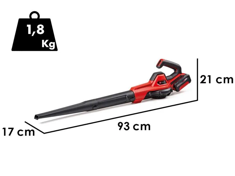 Einhell GE-CL 36/230 Li E - Souffleur à batterie - 18V/4,0Ah