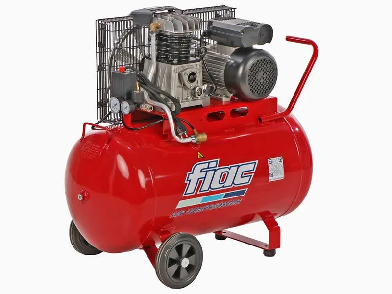 Fiac AB 100/3 MC R3000 FC - Compresseur d'air électrique monophasé à courroie - Moteur 3 CV - 100 L