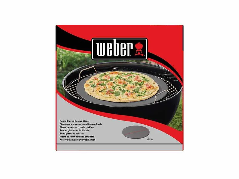 Pierre de cuisson ronde émaillée 36 cm Weber