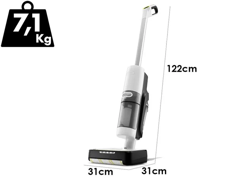 Karcher SCV 4 Steam Vac - Autolaveuse - Balai vapeur 3 en 1 - 1600 W