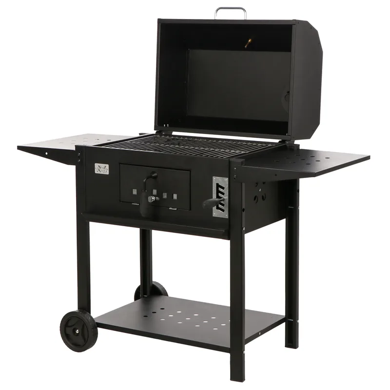 Mille Teseo - Barbecue à charbon en fer artisanal - 60x43 cm