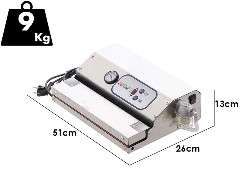 Machine sous vide professionnelle Euro 420 INOX - Barre de soudure 42 cm