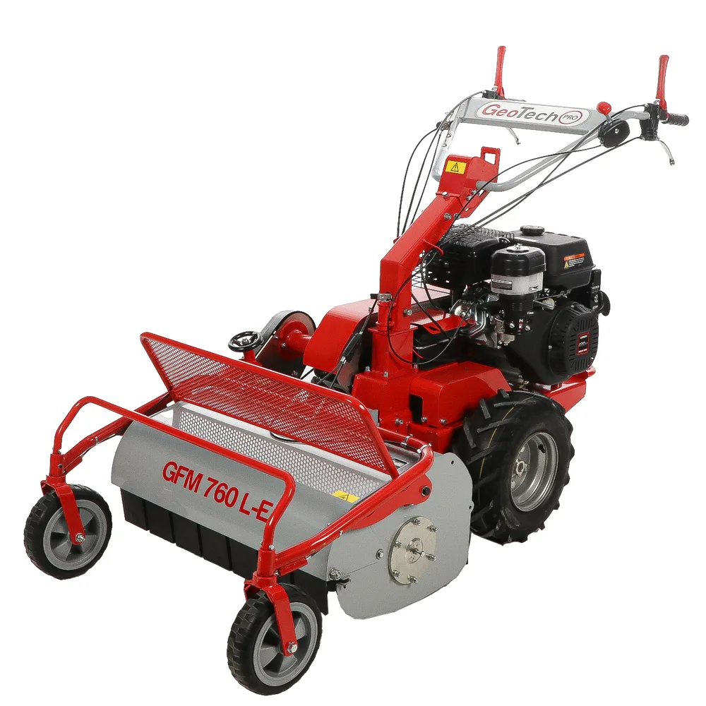 GeoTech Pro GFM 760 L-E - Tondeuse débroussailleuse à couteaux - Loncin G420FD