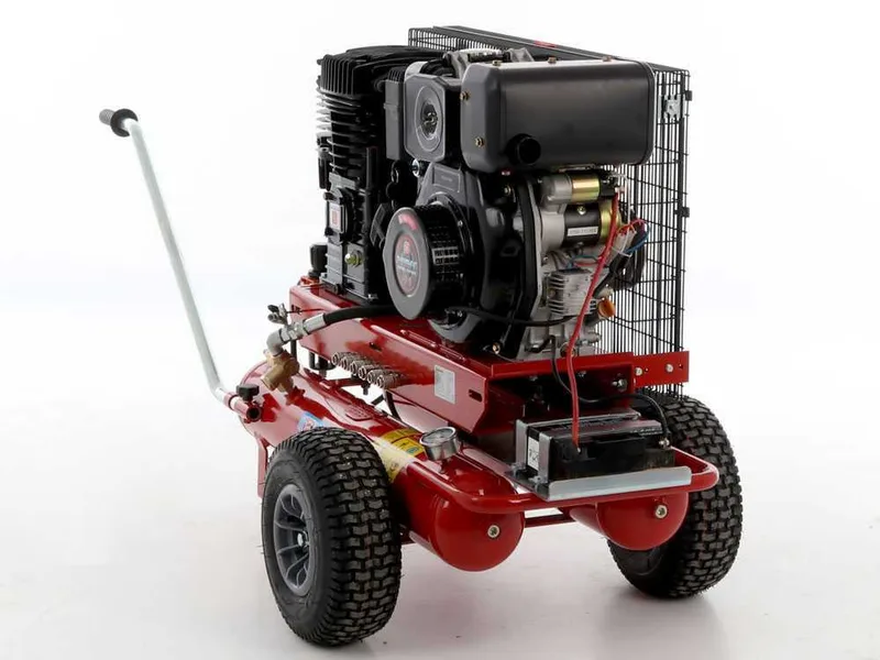 Motocompresseur Airmec TTD 3460/650 - Moteur diesel de 6 HP - 650 l/min