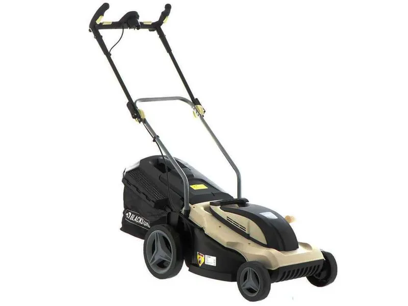 BlackStone B-ELM 43 - Tondeuse à gazon électrique - 2000W - Coupe de 43 cm