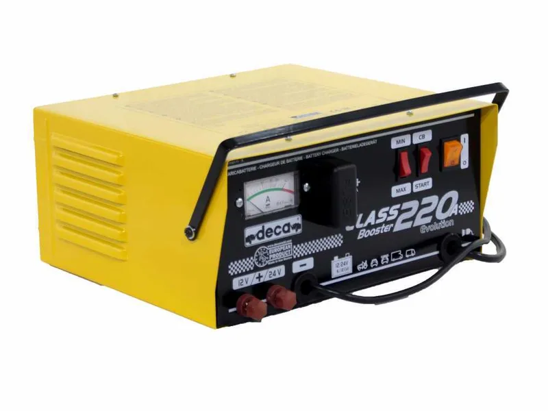 Deca class booster 220A - Chargeur de batterie - démarreur - monophasé - batteries 12-24V