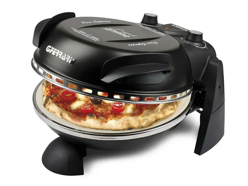 G3 Ferrari Delizia Noir - Four à pizza électrique - Pierre réfractaire